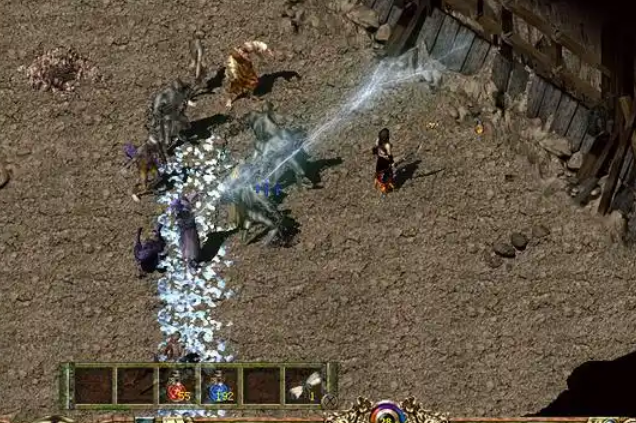 地图怪物游戏以晋级爆装攻沙三大中心玩